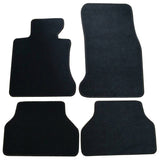 05-10 BMW E60 4Dr Car Floor Mats Carpet Front & Rear - Nylon