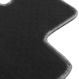 05-10 BMW E60 5-Series Sedan Floor Mats Front & Rear Nylon Grey Carpet 4PC