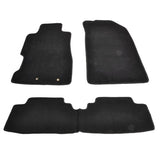 01-05 Civic 02-05 Honda Civic Si Floor Mats Front & Rear Nylon Black 3PC