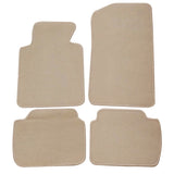 99-05 BMW E46 3-Series Floor Mats Carpet Front & Rear Beige 4PC Nylon