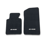 99-05 BMW E46 OE Fitment Floor Mats Carpet Front Rear with Custom Logo