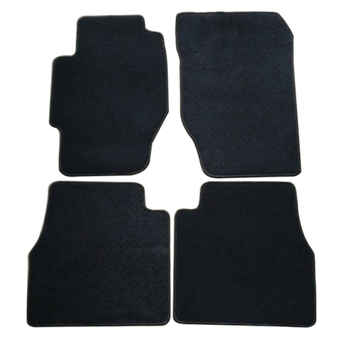 98-02 Honda Accord Floor Mats Carpet Front & Rear Nylon Black 4PC