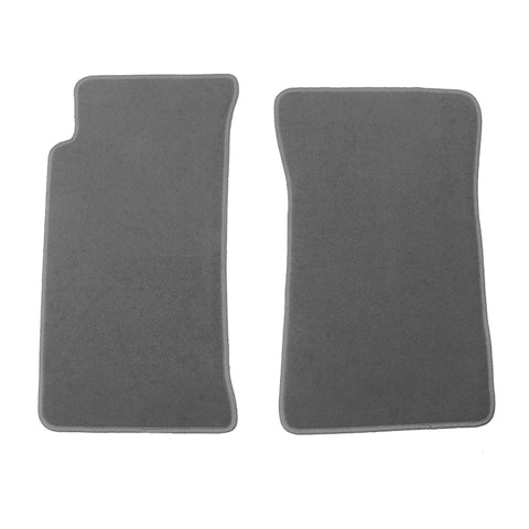 90-97 Mazda Miata MX-5 Floor Mats Liner Left Right Nylon Grey Carpet 2PC