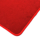 90-97 Mazda Miata MX-5 Floor Mats Liner Left Right - Nylon Red Carpet 2PC