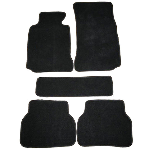 97-03 BMW E39 4Dr Car Floor Mats Front Rear Nylon