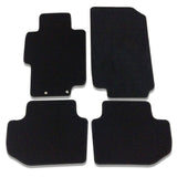 03-07 Honda Accord 2 4Dr Floor Mats Carpet Front & Rear Nylon Black 4PC