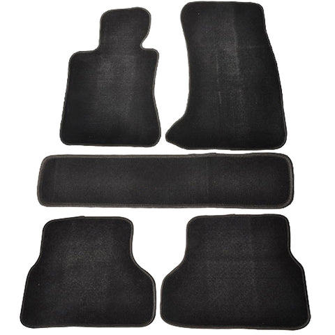 04-09 BMW E60 4Dr Car Floor Mats Front Rear Nylon