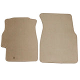 96-00 Honda Civic Floor Mats Carpet Front & Rear Beige 4PC - Nylon