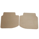 96-00 Honda Civic Floor Mats Carpet Front & Rear Beige 4PC - Nylon