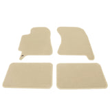 02-07 Subaru Impreza WRX STI Floor Mats Front Rear Nylon Beige Carpet 4PC