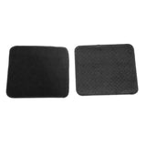 79-93 Ford Mustang 2Dr Floor Mats Carpet Front & Rear Nylon Black 4PC