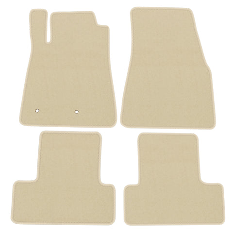 05-09 Ford Mustang Car Floor Mats Liner Front Rear Nylon Beige Carpet 4PC