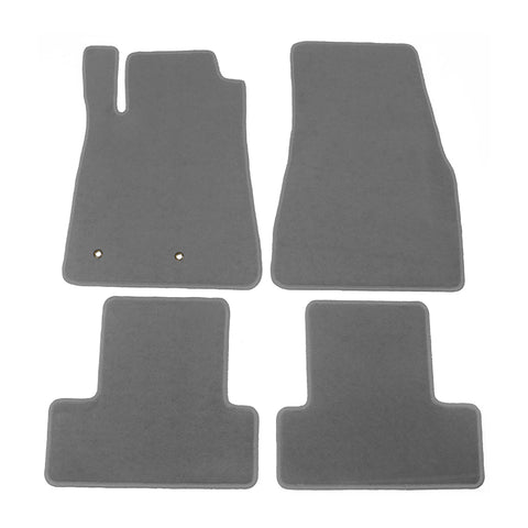 05-09 Ford Mustang Car Floor Mats Liner Front Rear Nylon Grey Carpet 4PC