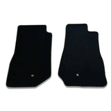 07-12 Jeep Wrangler Floor Mats Carpet Nylon Black 2PC