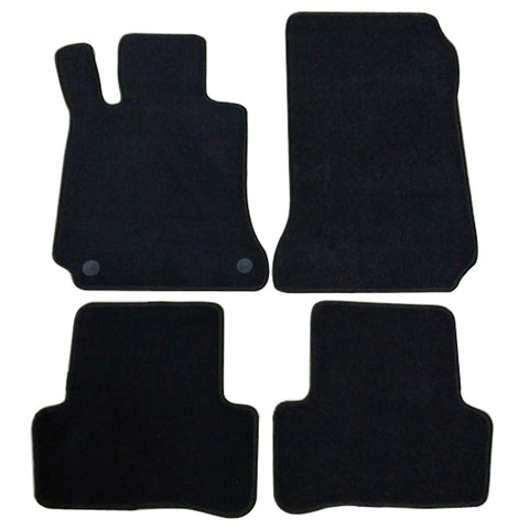 08-11 Mercedes Benz W204 C-Class 4Dr Car Floor Mats Front Rear Nylon