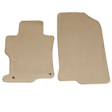 08-12 Honda Accord Floor Mats Carpet Front & Rear Beige 4PC - Nylon
