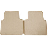 08-12 Honda Accord Floor Mats Carpet Front & Rear Beige 4PC - Nylon