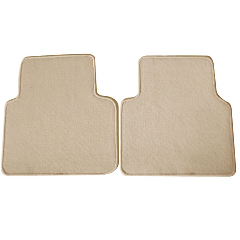 08-12 Honda Accord Floor Mats Carpet Front & Rear Beige 4PC - Nylon