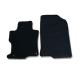 08-12 Honda Accord Floor Mats Carpet Front & Rear Nylon Black 4PC