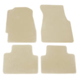 92-95 Honda Civic Car Floor Mats Liner Front Rear Nylon Beige Carpet 4PC