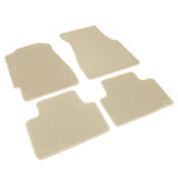 92-95 Honda Civic Car Floor Mats Liner Front Rear Nylon Beige Carpet 4PC