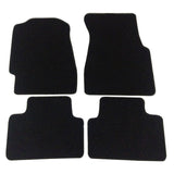 92-95 Honda Civic Floor Mats Carpet Front & Rear Nylon Black 4PC