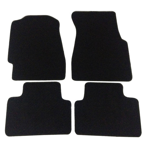 92-95 Honda Civic Floor Mats Carpet Front & Rear Nylon Black 4PC