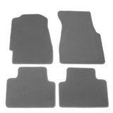 92-95 Honda Civic Car Floor Mats Liner Front Rear Nylon Grey Carpet 4PC