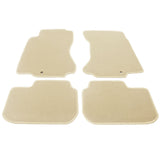 90-96 Nissan 300ZX Car Floor Mats Liner Front Rear Nylon Beige Carpet 4PC