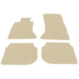11-16 BMW F10 5-Series Floor Mats Liner Front Rear Nylon Beige Carpet 4PC