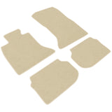 11-16 BMW F10 5-Series Floor Mats Liner Front Rear Nylon Beige Carpet 4PC