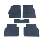 94-01 Acura Integra Floor Mats Carpet Front & Rear Gray 5PC - Nylon