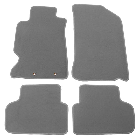 02-06 Acura RSX Car Auto Floor Mats Liner Front Rear Nylon Grey Carpet 4PC