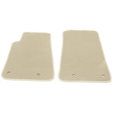 10-15 Chevrolet Camaro Car Floor Mats Liner Front Nylon Beige Carpet 2PC