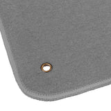 10-15 Chevrolet Camaro Car Floor Mats Liner Front Nylon Grey Carpet 2PC