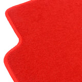 10-15 Chevrolet Camaro Car Floor Mats Liner Front Nylon Red Carpet 2PC