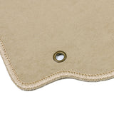 07-11 Honda CR-V CRV Car Floor Mats Liner Front Rear Nylon Beige Carpet 3PC