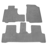 07-11 Honda CR-V CRV Car Floor Mats Liner Front Rear Nylon Grey Carpet 3PC
