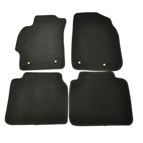 09-12 Mazda 6 Floor Mats Carpet Front & Rear Nylon Black