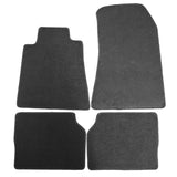 92-00 Mercedes Benz C-Class Floor Mat Carpet Front Rear Nylon Black 4PC