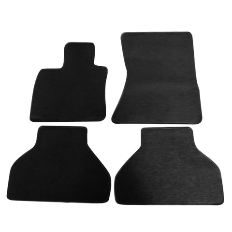 09-14 X6 4Dr Floor Mats Carpet Front Rear Nylon Black 4PC