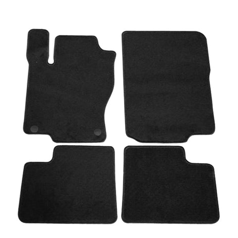 12-16 ML-Class Floor Mats Carpet Front & Rear Nylon Black