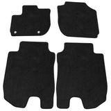 16-18 Honda HR-V HRV Black Floor Mats Front Rear 4PCS Set Carpet
