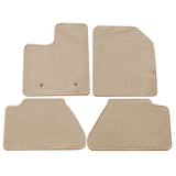 07-13 Ford Edge Floor Mats Carpet Front & Rear Beige 4PC Nylon