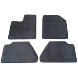 07-13 Ford Edge Floor Mats Carpet Front & Rear Gray 4PC Nylon