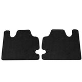 17-18 Chrysler Pacifica Floor Mats Black Carpet Front Rear