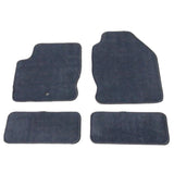 00-07 Ford Focus Floor Mats Carpet Front & Rear Gray 4PC Nylon