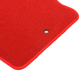 00-07 Ford Focus Car Auto Floor Mats Liner Front Rear Nylon Red Carpets 4PC
