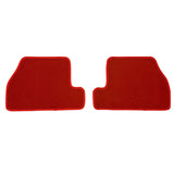 11-15 Ford Focus Car Auto Floor Mats Liner Front Rear Nylon Red Carpets 4PC