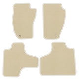 08-13 Jeep Liberty Car Floor Mats Liner Front Rear Nylon Beige Carpets 4PC